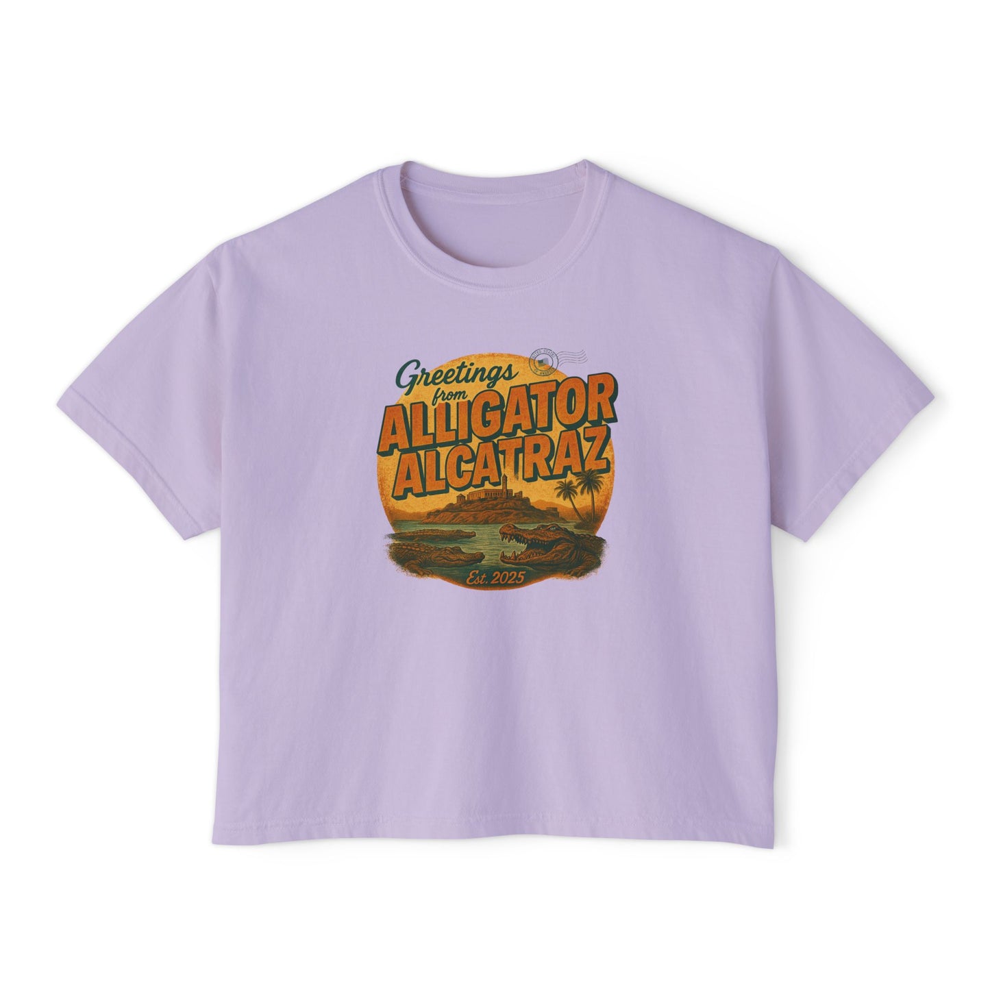 Alligator Alcatraz T-shirt (Comfort Colors® Boxy)