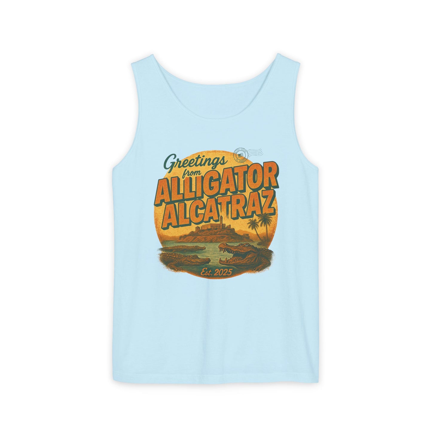 Alligator Alcatraz Tank Top (Comfort Colors®)