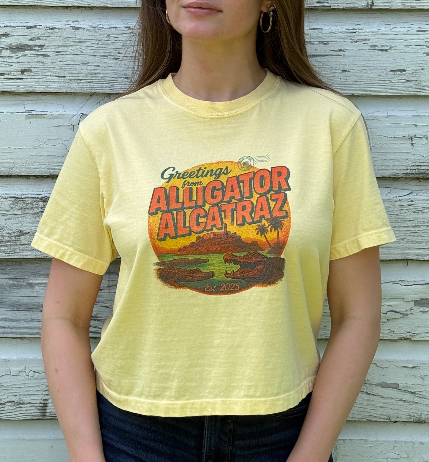 Alligator Alcatraz T-shirt (Comfort Colors® Boxy)