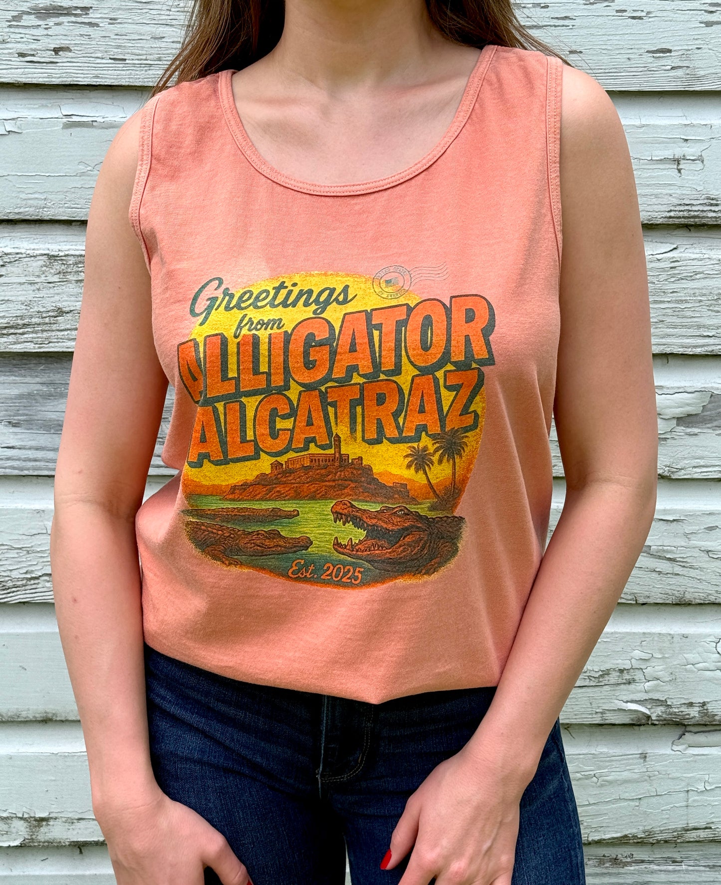 Alligator Alcatraz Tank Top (Comfort Colors®)