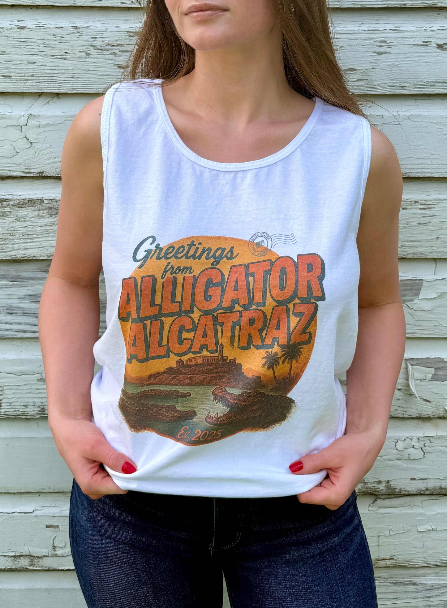 Alligator Alcatraz Tank Top (Comfort Colors®)