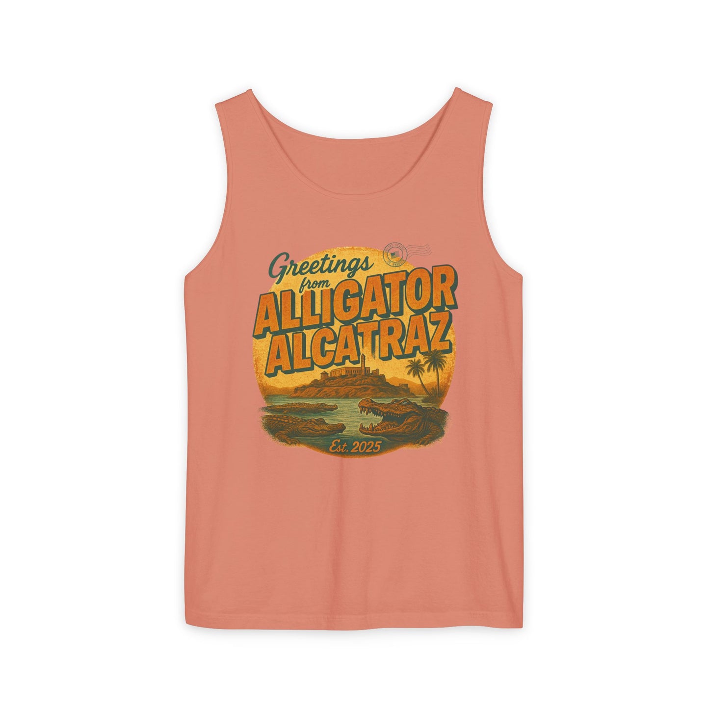Alligator Alcatraz Tank Top (Comfort Colors®)