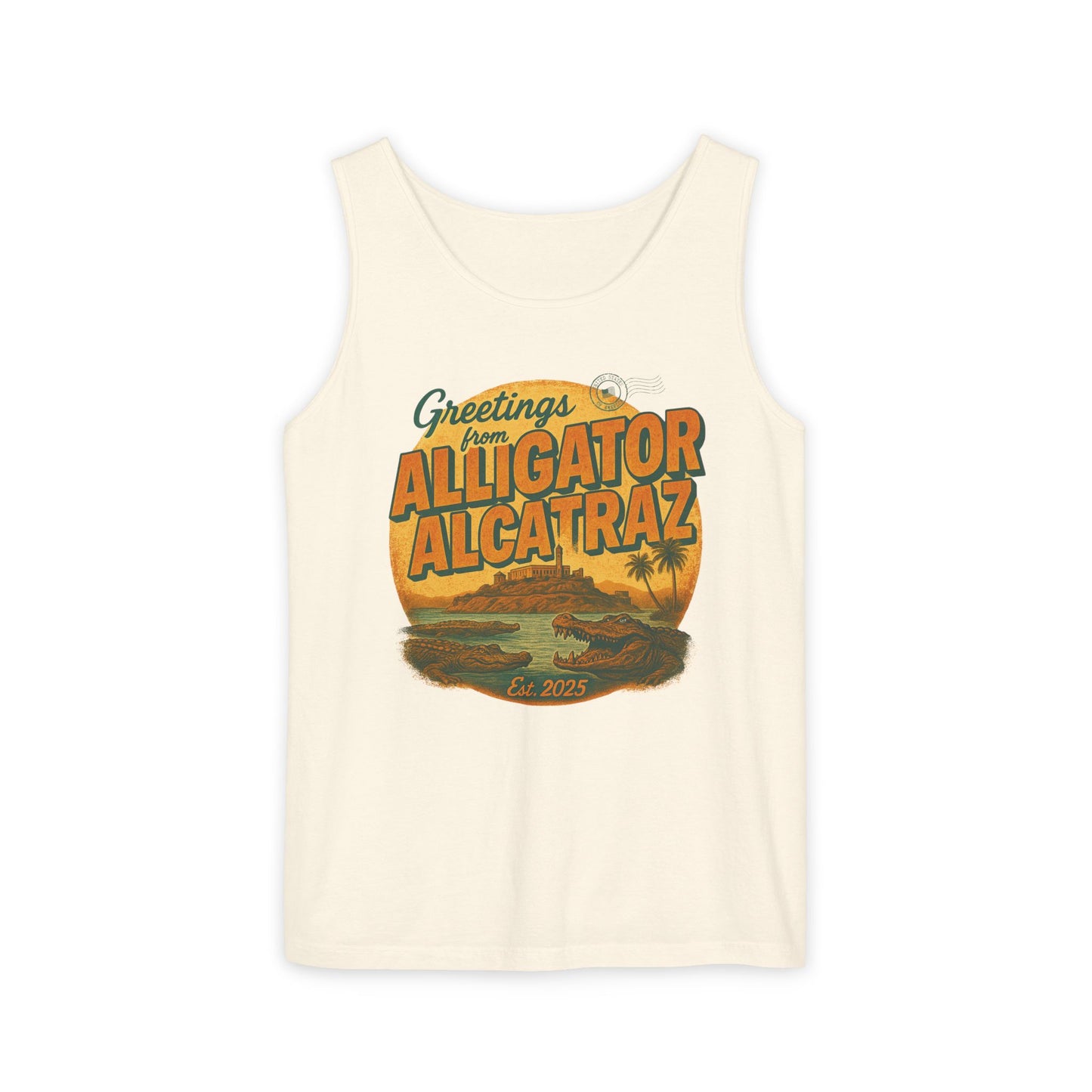 Alligator Alcatraz Tank Top (Comfort Colors®)