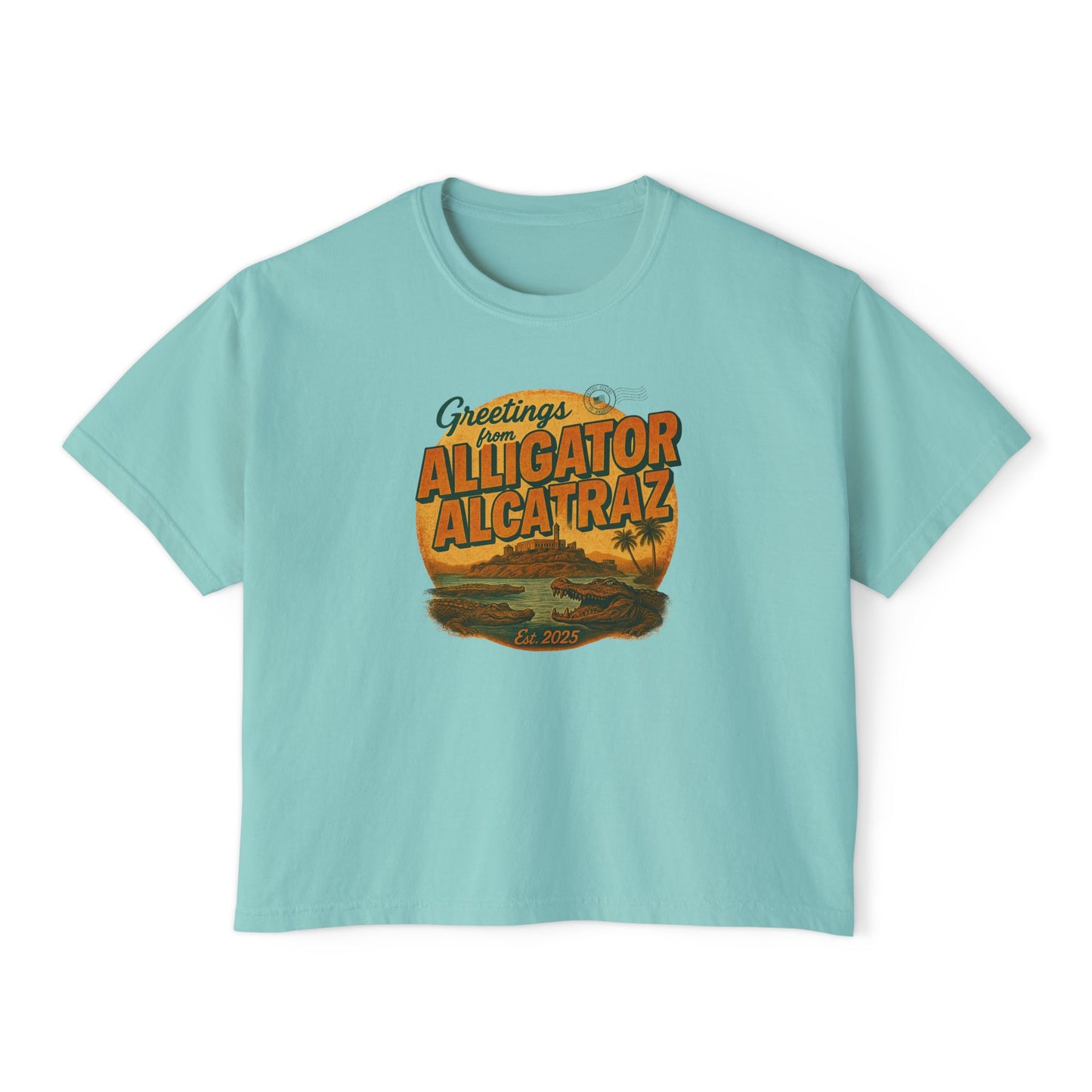 Alligator Alcatraz T-shirt (Comfort Colors® Boxy)