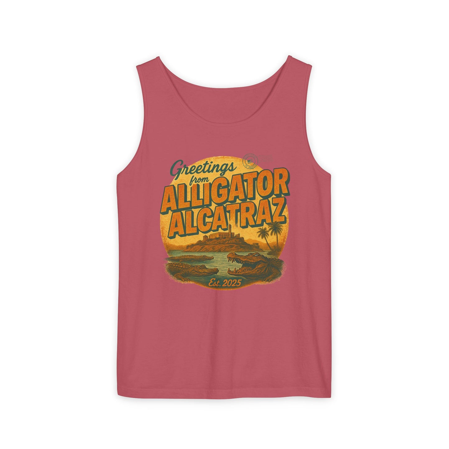 Alligator Alcatraz Tank Top (Comfort Colors®)