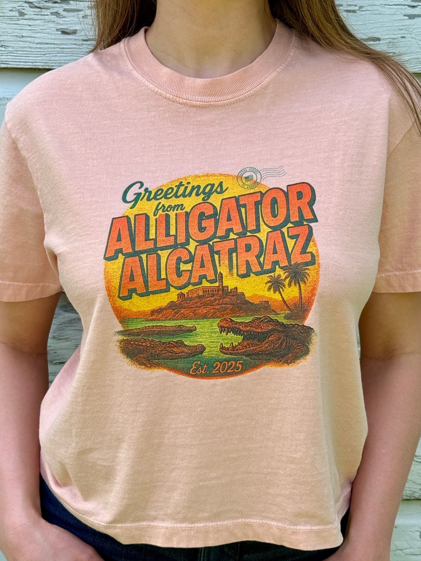 Alligator Alcatraz T-shirt (Comfort Colors® Boxy)