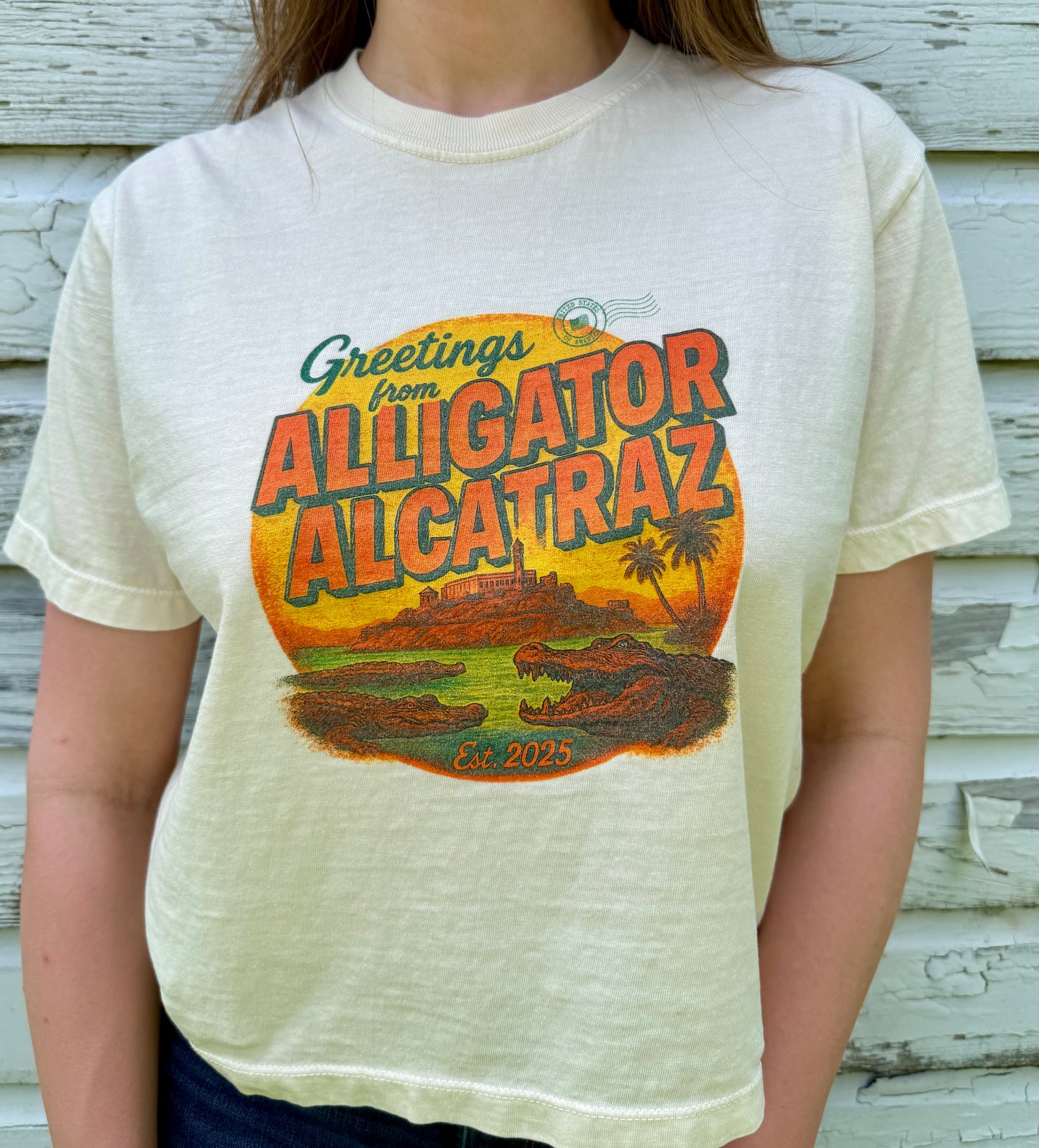 Alligator Alcatraz T-shirt (Comfort Colors® Boxy)
