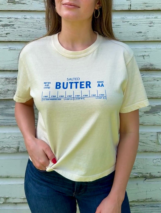 Salted Butter T-shirt (Comfort Colors® Boxy)