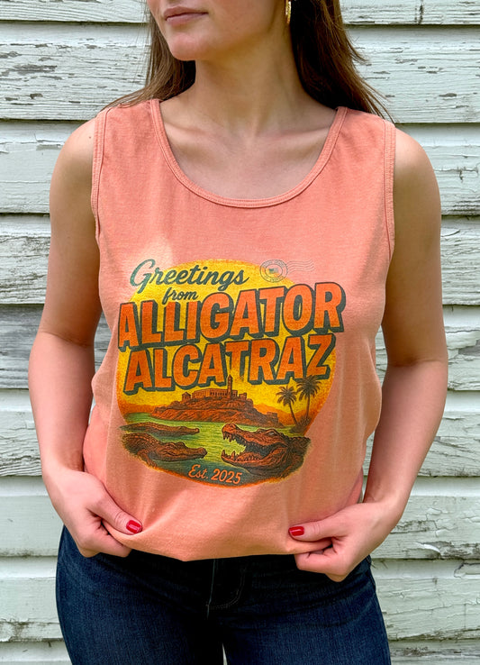 Alligator Alcatraz Tank Top (Comfort Colors®)