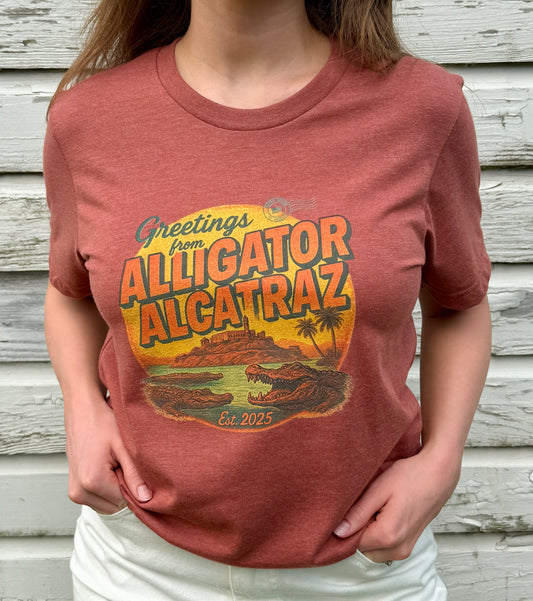 Women's Alligator Alcatraz T-shirt