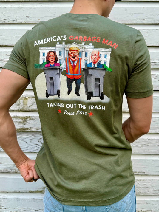 America's Garbage Man - Military Green (Men)