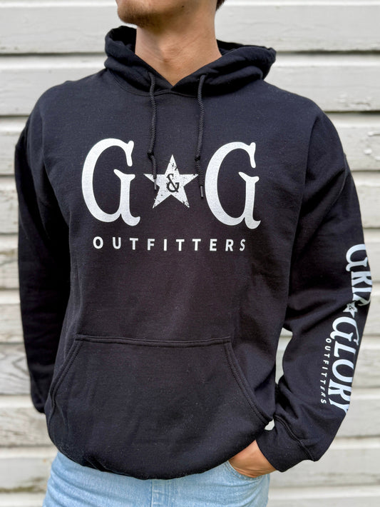 Men's GG Hoodie (with Sleeve) - Black