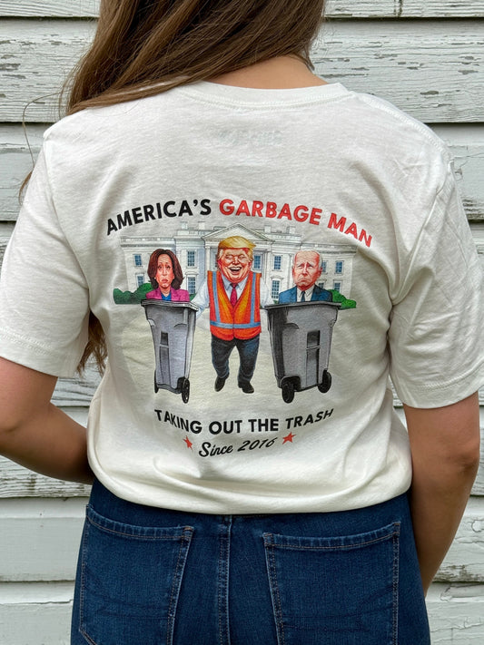 America's Garbage Man - Vintage White (Women)