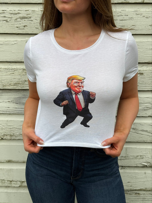 Trump Dance Crop Top
